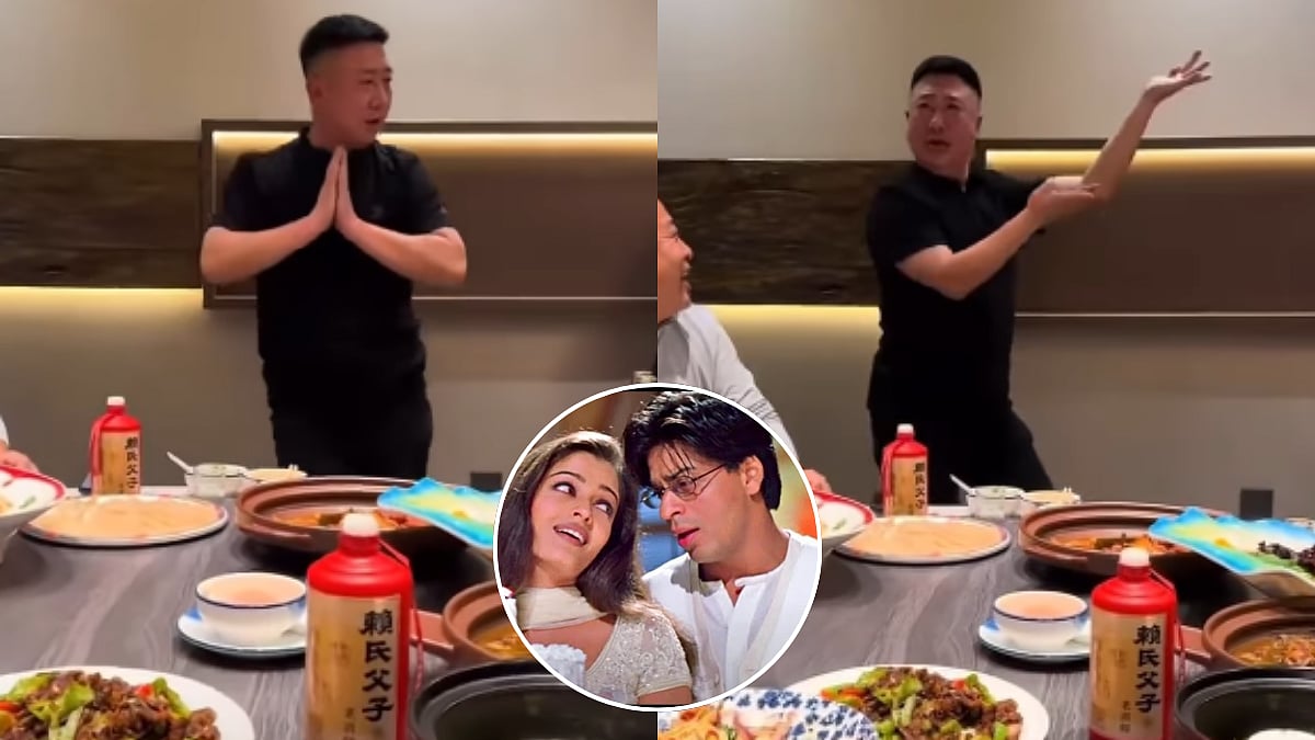 'Hope SRK Watches This': Video Of Chinese Man Dancing His Heart Out On Mohabbatein Song Goes Viral 