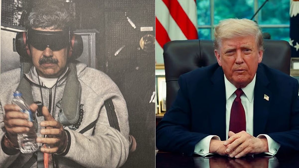 'We Are Going To Run Venezuela': Trump Shares First Picture Of 'Captured' President  Nicolas Maduro - VIDEO 
