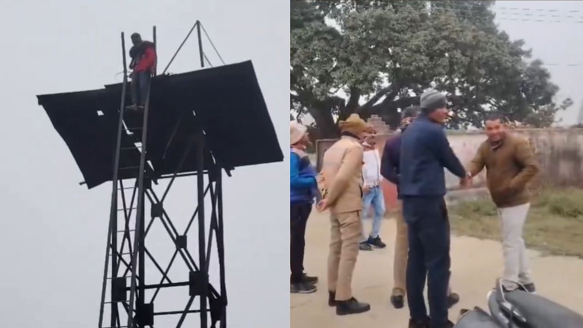 'Sabki Patniyan Hoti Hai, Mujhe Bhi Chahiye': UP Man Climbs 30-Foot Water Tank In Desire For Second...