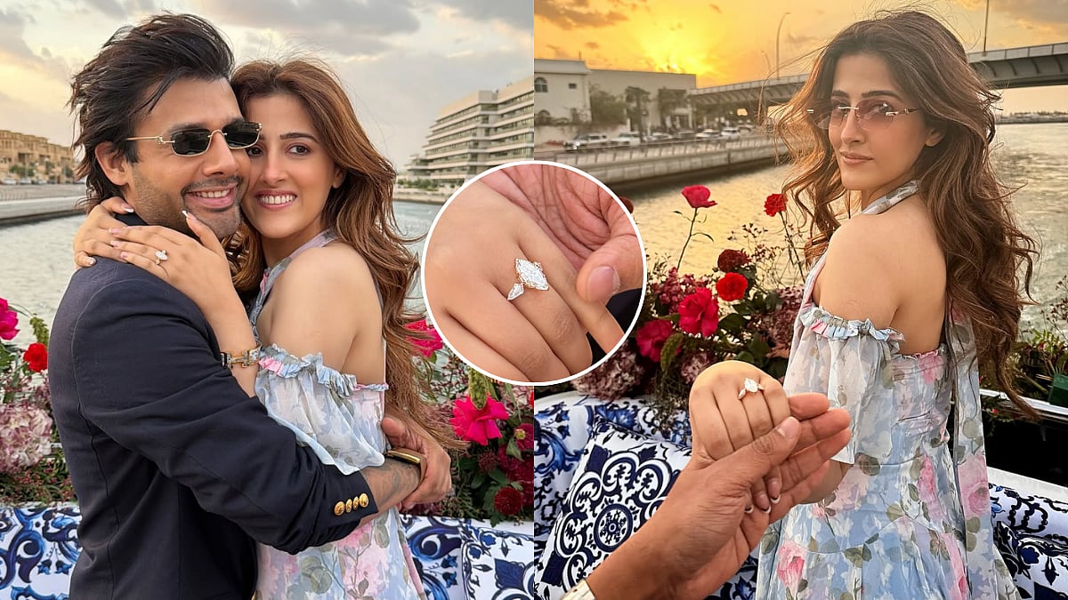 Nupur Sanon Flaunts Massive Marquise-Cut Diamond Ring In Engagement Pictures With Singer Stebin Ben: Check Details Inside 