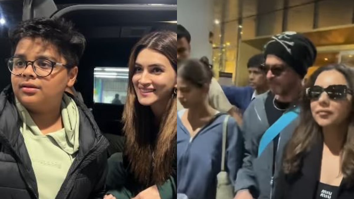 ‘Shah Rukh Khan Ke Liye 3 Ghante’: Kid Claims He Waited 4 Hours Meet Kriti Sanon At Mumbai...