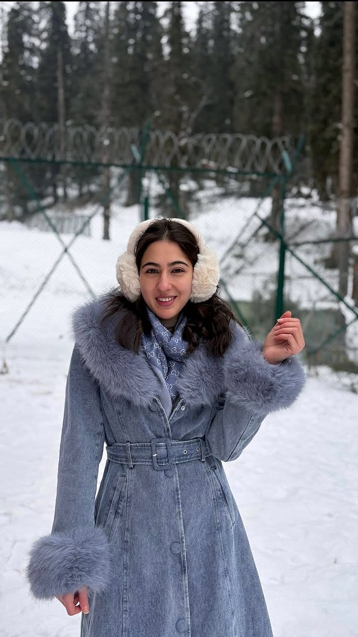 Sara Ali Khan's Snow-Laden Winter Vacation With Brother Ibrahim Feels Straight Out Of 'Jannat'