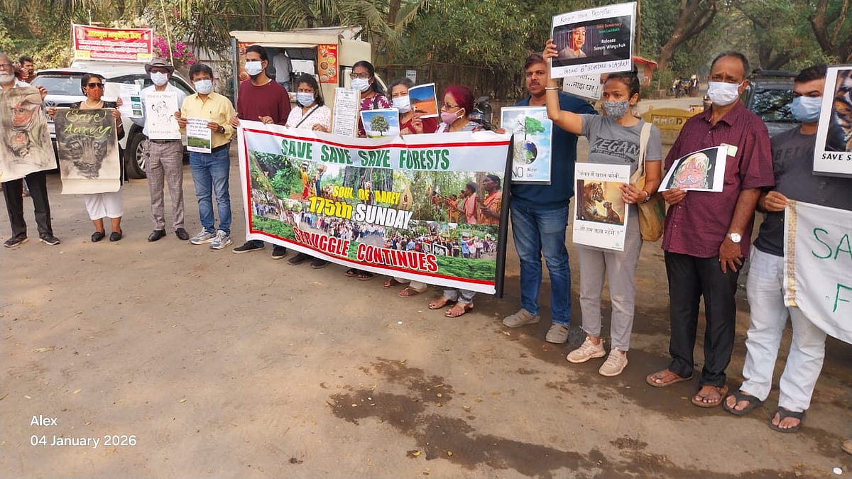 Mumbai News: Save Aarey Activists Hold 175th Consecutive Sunday Protest