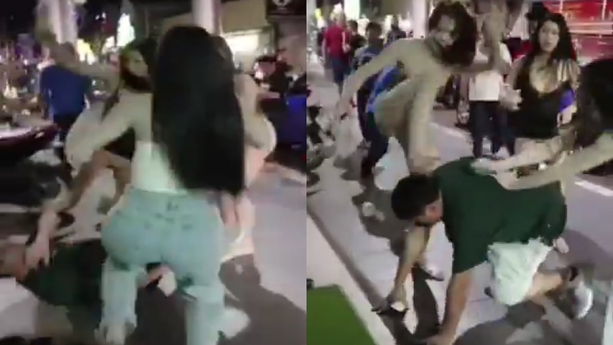 'No Money, No Honey': Indian Man Beaten On Road In Thailand By Transwomen For Not Paying For 'Service' | Viral Video 