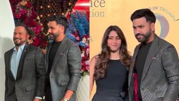 VIDEO: Rohit Sharma, Wife Ritika Spotted At Reliance Foundation Event To Honour World Cup Winners 