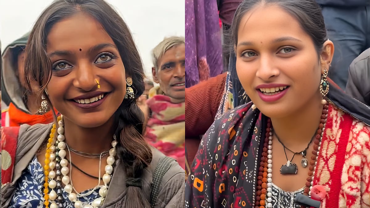 Magh Mela's Mona Lisa? Meet Afsana Pawar Whose Video Of Selling Garlands At Prayagraj Is Going Viral 