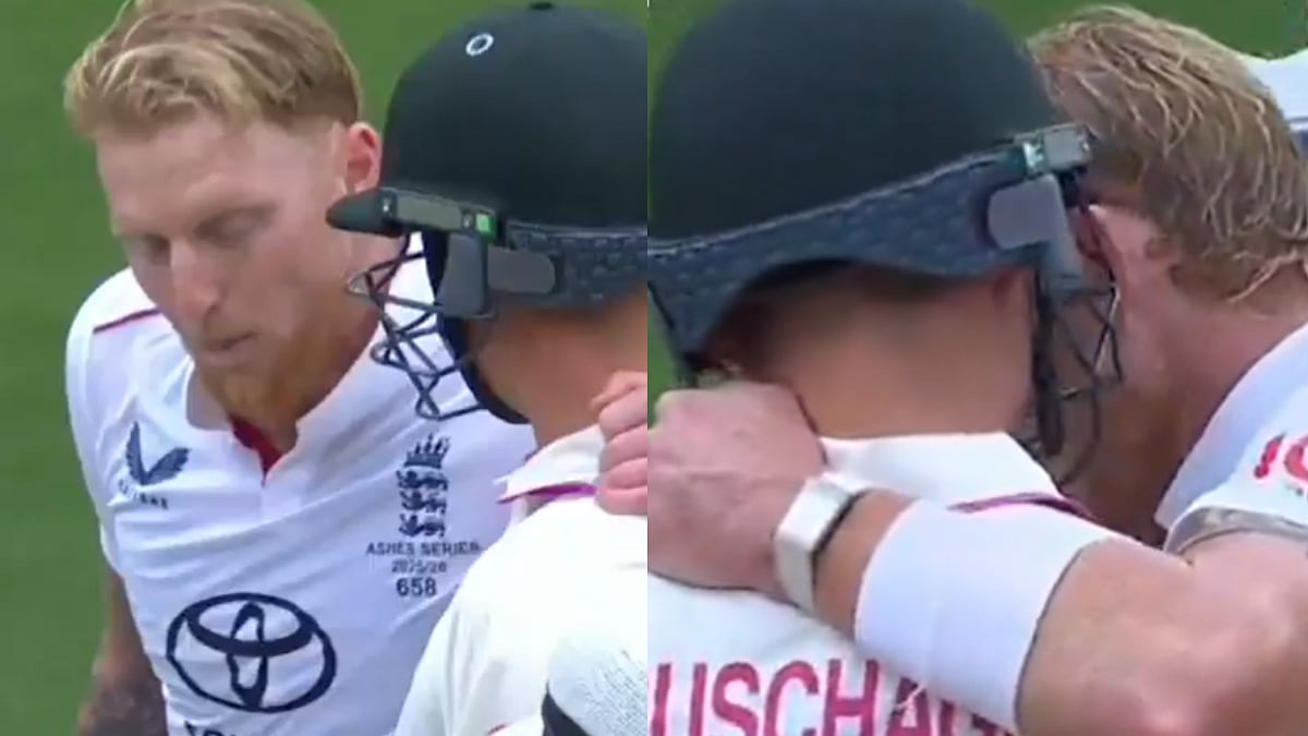 'Shut The F*** Up': Tempers Flare As Ben Stokes & Marnus Labuschagne Get Into Heated Exchange During AUS vs ENG, 5th Ashes Test; Video  