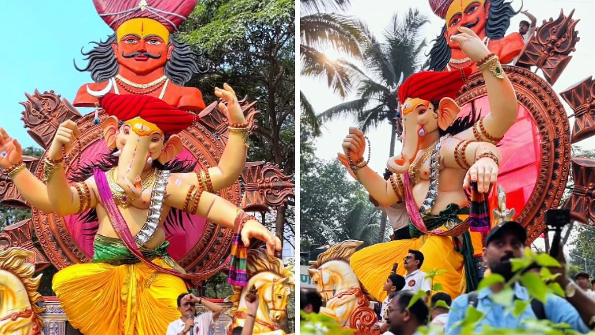 Mumbai Streets Come Alive As Aagman Of Carter Road Cha Raja Sets The Stage For Maghi Ganpati 2026 |...
