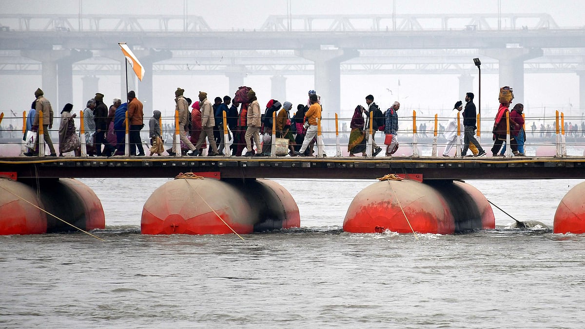 Panchkosi Parikrama Begins At Magh Mela In Prayagraj