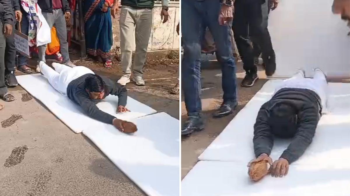 MP News: Gwalior BJP Councillor Holds ‘Dandavat Yatra’ Over Unfit Drinking Water After Indore...