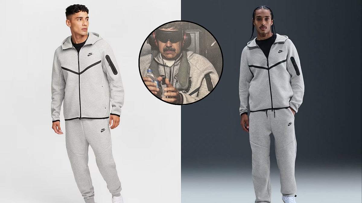 Grey Nike Tech Fleece Worn By Venezuelan President Nicolas Maduro During Arrest Is SOLD OUT! Why Is...