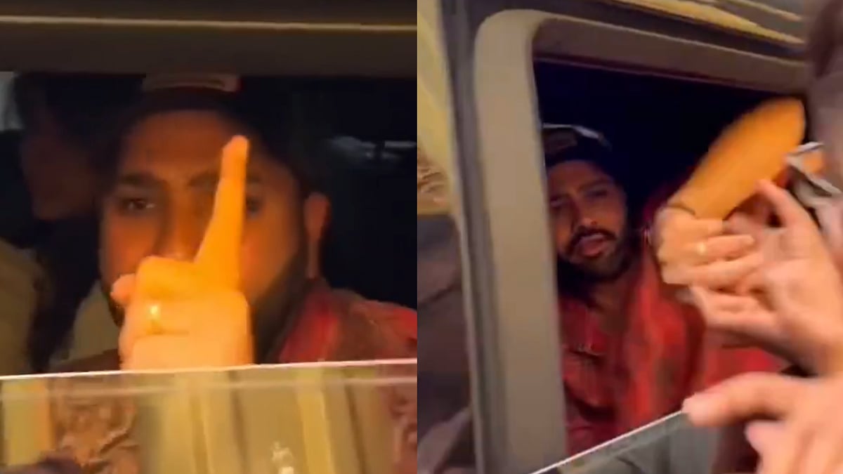 Rohit Sharma's Angry Reaction To Overzealous Fans Sparks Online Buzz; Video Goes Viral