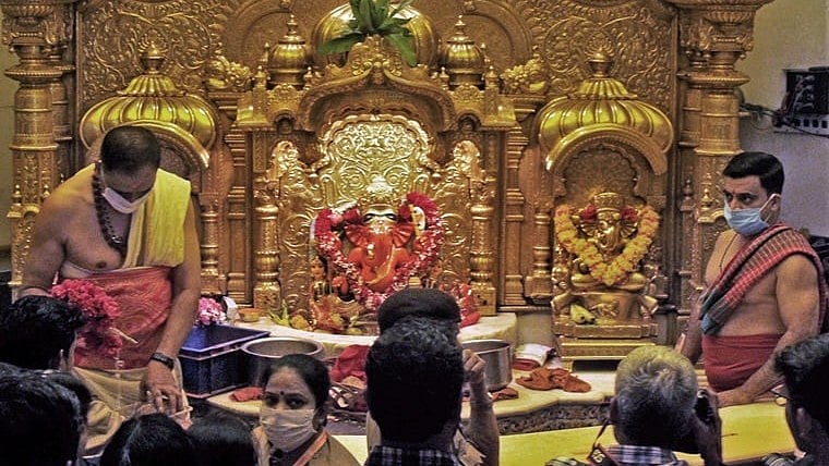 Siddhivinayak temple in Mumbai  | Photo Credit: ANI
