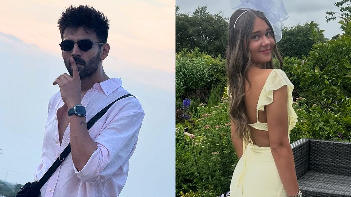'I'm Not His GF': Karina Kubiliute Denies Dating Kartik Aaryan After Goa Beach Photos Go Viral