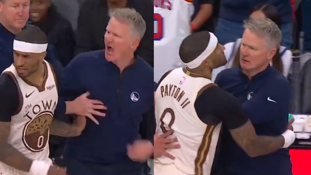 Tempers Flare In NBA! GSW Coach Steve Kerr Ejected Following Intense Sideline Argument With Officials; VIDEO 