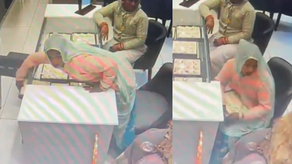 Caught On Camera:  Women Steal ₹14 Lakh Worth Gold Jewelry From Kalyan Jewellers In UP's Prayagraj