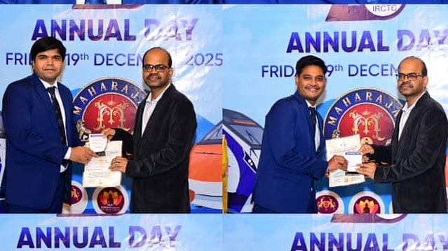 IRCTC Western Zone Honors Dining Car Team