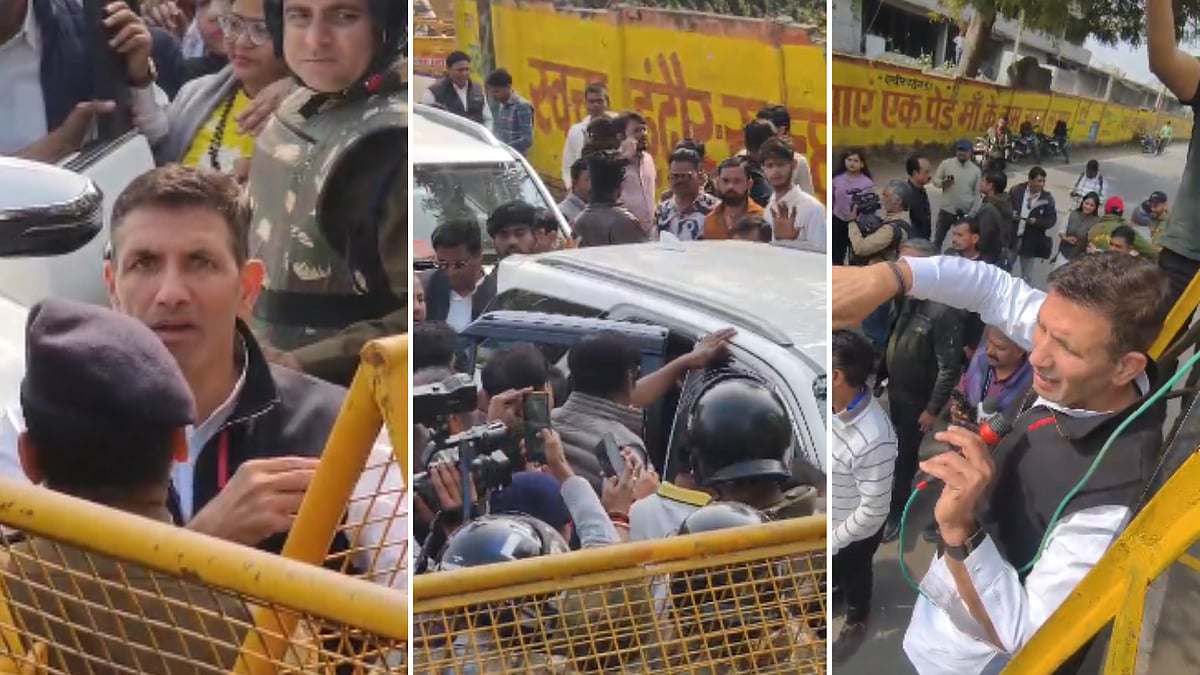 Indore Water Tragedy: Congress Chief Jitu Patwari, LoP Umang Singhar Lead Protest As Hundreds Of...