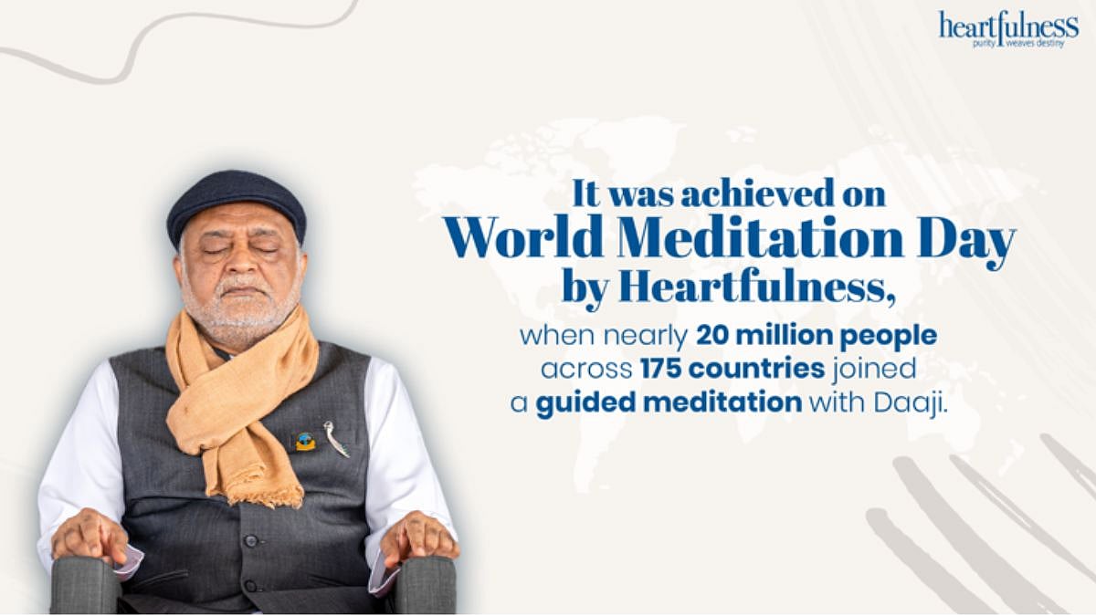 Millions Meditate Together As Heartfulness Sets Guinness World Record