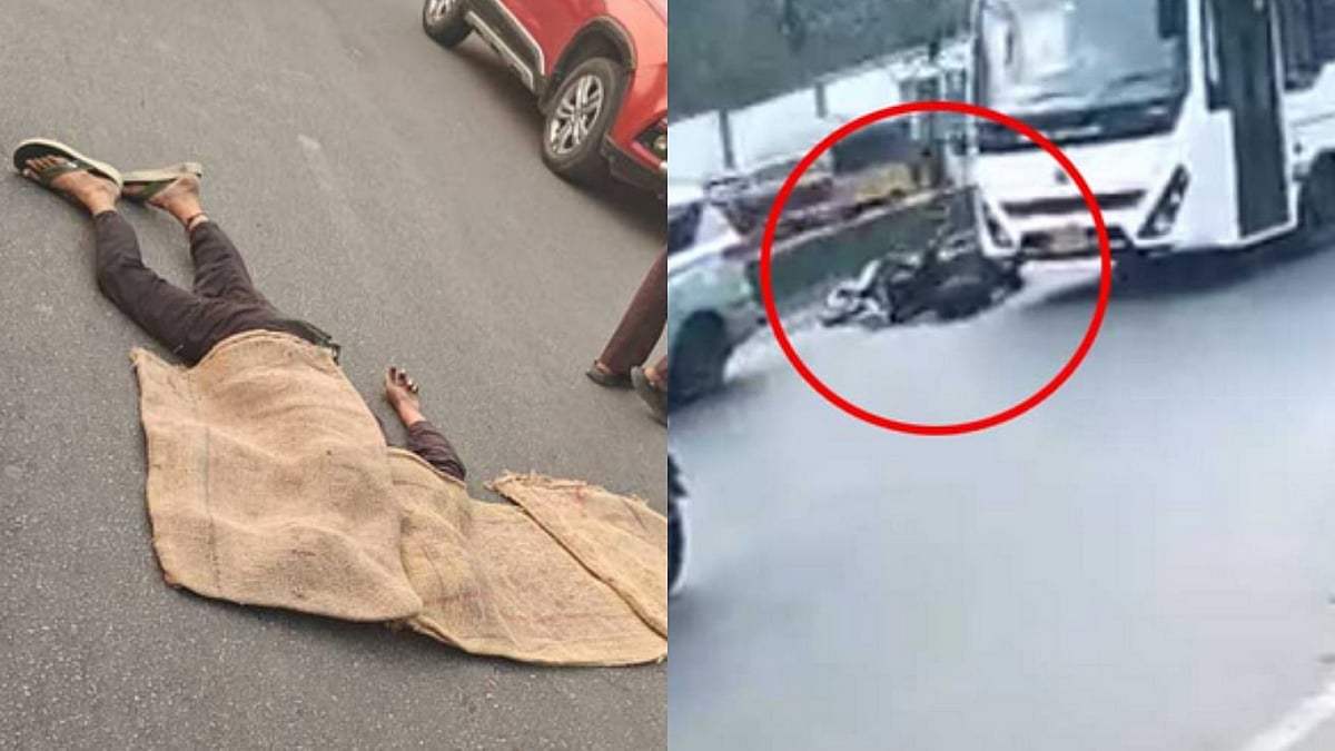 On Camera: Zepto Delivery Boy Crushed To Death By Private Bus In Hyderabad