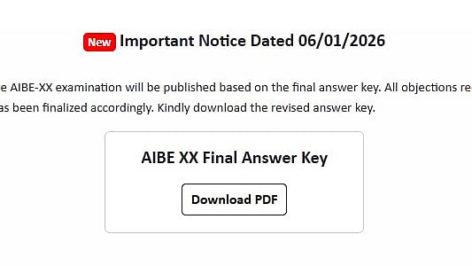AIBE 20 Final Answer Key 2025 Released At allindiabarexamination.com; Results Expected Soon