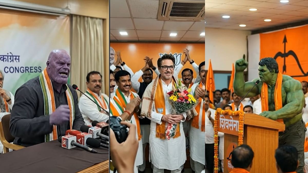 From Thanos To Iron Man: Marvel Characters 'Campaign' For Congress, BJP and Shinde-Led Sena Ahead Of BMC Polls | WATCH 