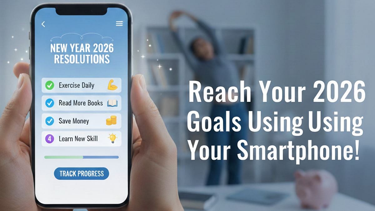 10 Ways Your Smartphone Can Help You Stick To Your New Year 2026 Resolutions 