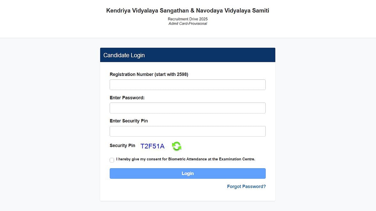 KVS NVS Admit Card 2026 Out For January 10 & 11 Exam; Here's How To Download 