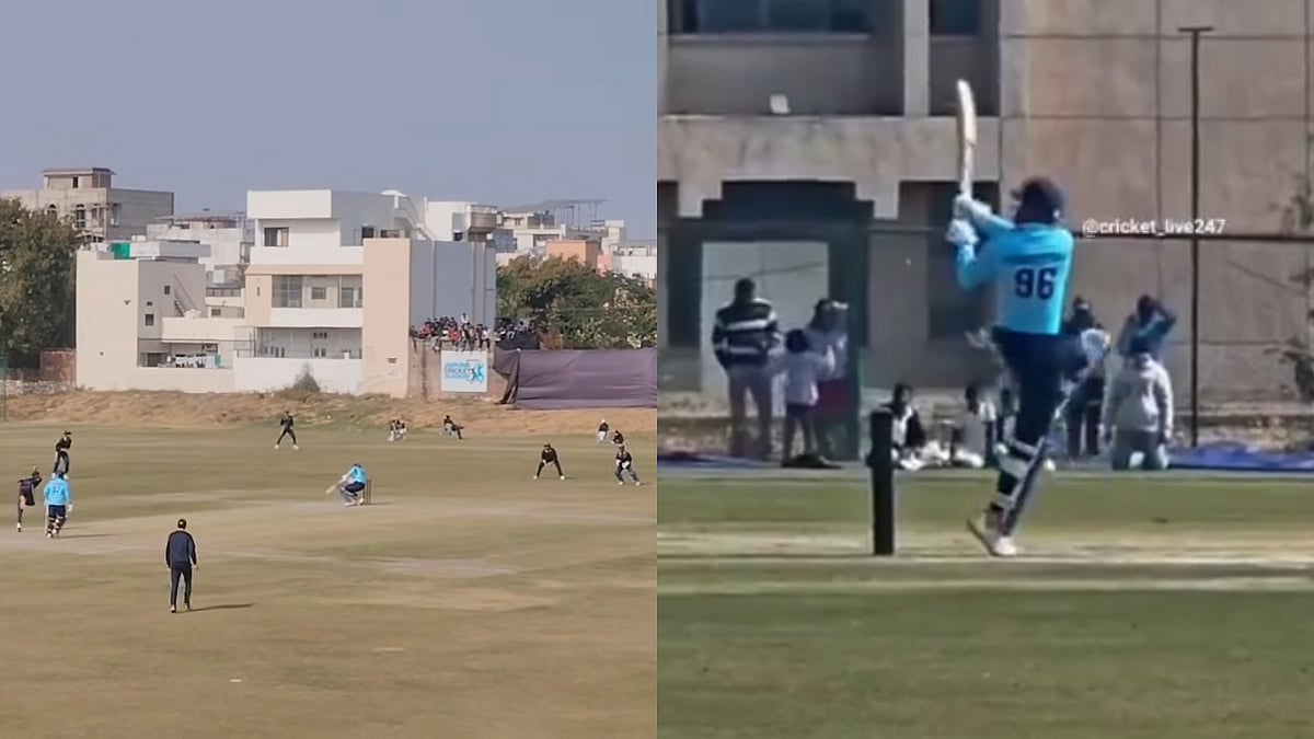 Viral VIDEO Shows Shreyas Iyer Hitting Short Ball For Massive Six After Serious Blow To Helmet On Previous Delivery 