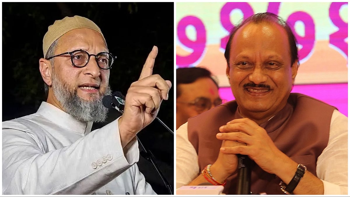 Pune VIDEO: Asaduddin Owaisi Says He Carries 56 Ajit Pawars In Pocket; Deputy CM Asks Him To Put The...