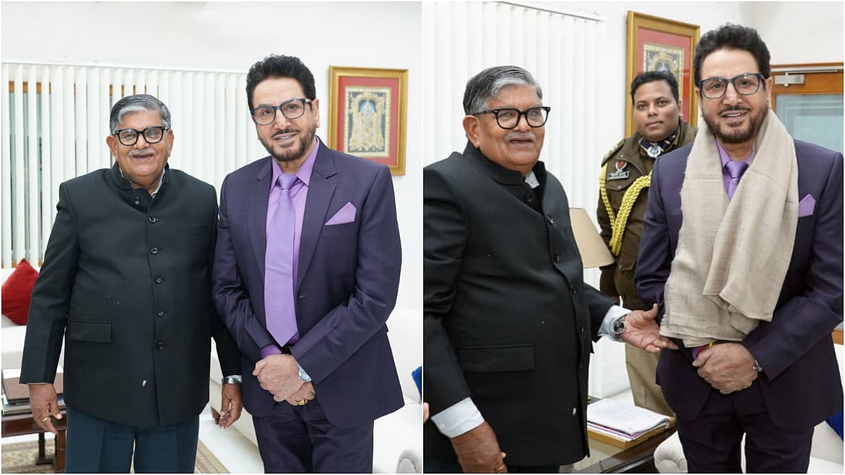 Punjab News: Singer Gurdas Maan Meets Governor Gulab Chand Kataria, Pledges Support In Fight Against Drugs 