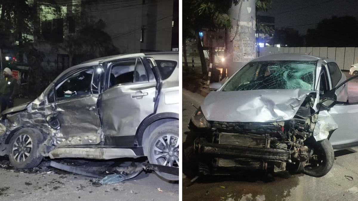 Indore News: Drunk Driving Leads To Two Accidents Late At Night