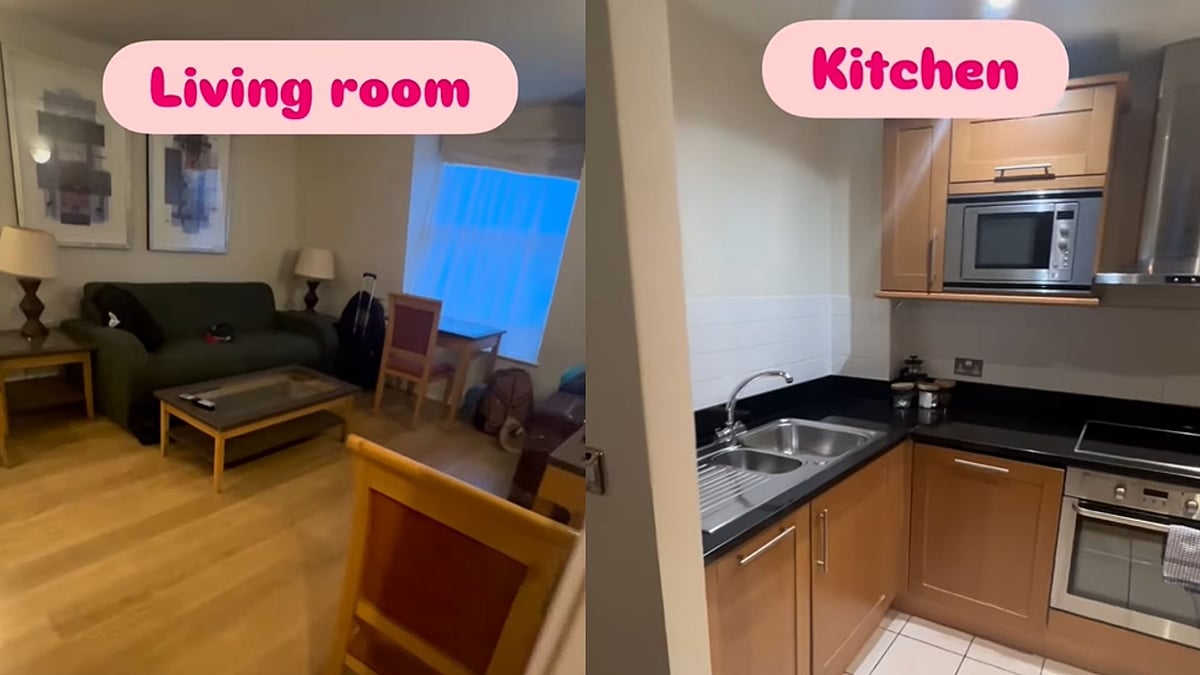 Indian Woman’s London Apartment Tour Goes Viral: Asks, 'Is ₹8 Lakh Per Month For 1BHK Worth It?' 