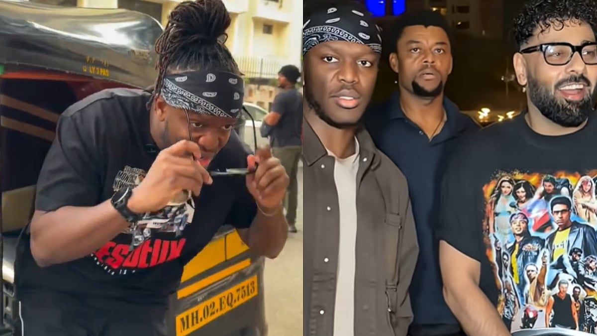 VIDEO: British YouTuber KSI Snapped With Rapper Badshah During His Ongoing Mumbai Tour, Netizens Speculate 'Future Collaboration' 