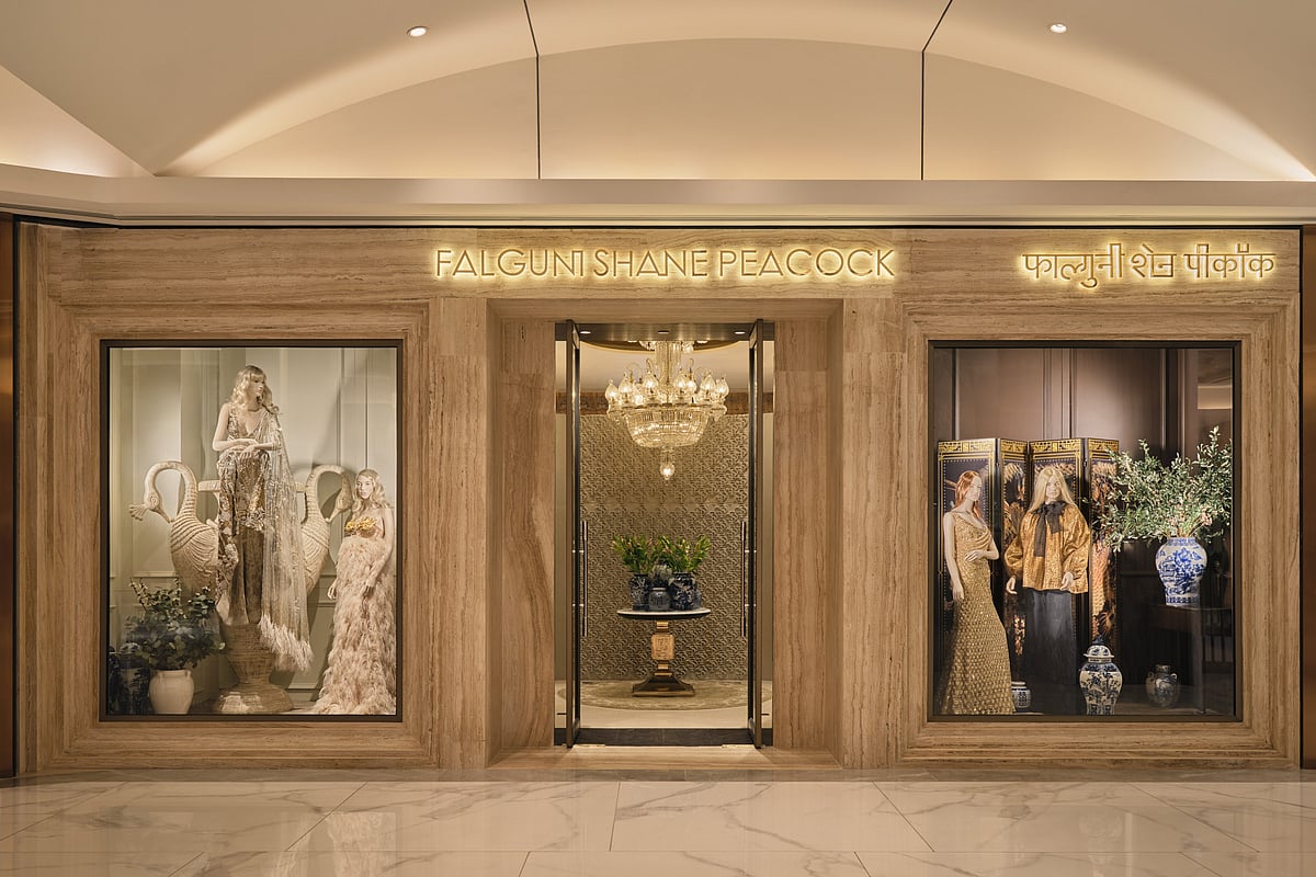Falguni and Shane Peacock boutique at Jio World Plaza, Mumbai