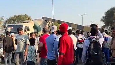 Pune VIDEOS: Gangadham Chowk Residents Flag Safety Risk As Heavy Trucks Regularly Flout Restricted...