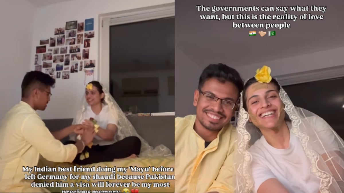 'Most Precious Memory': Denied Visa By Pakistan, Indian Man Conducts Ubtan Ceremony For BFF Who Calls Him Her 'Best Man' 