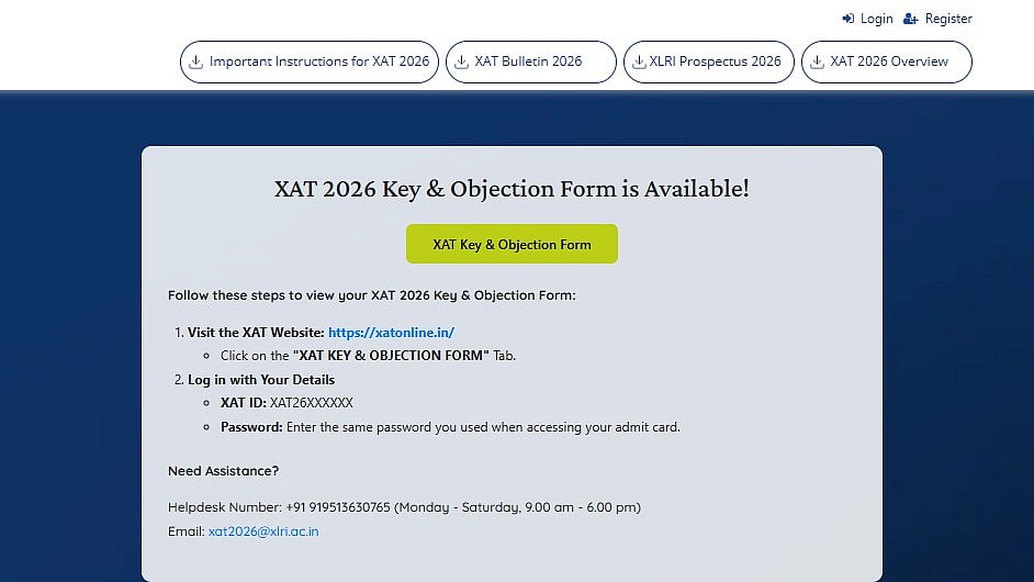 XAT 2026 Provisional Answer Key Released At xatonline.in; Objection Window Open 