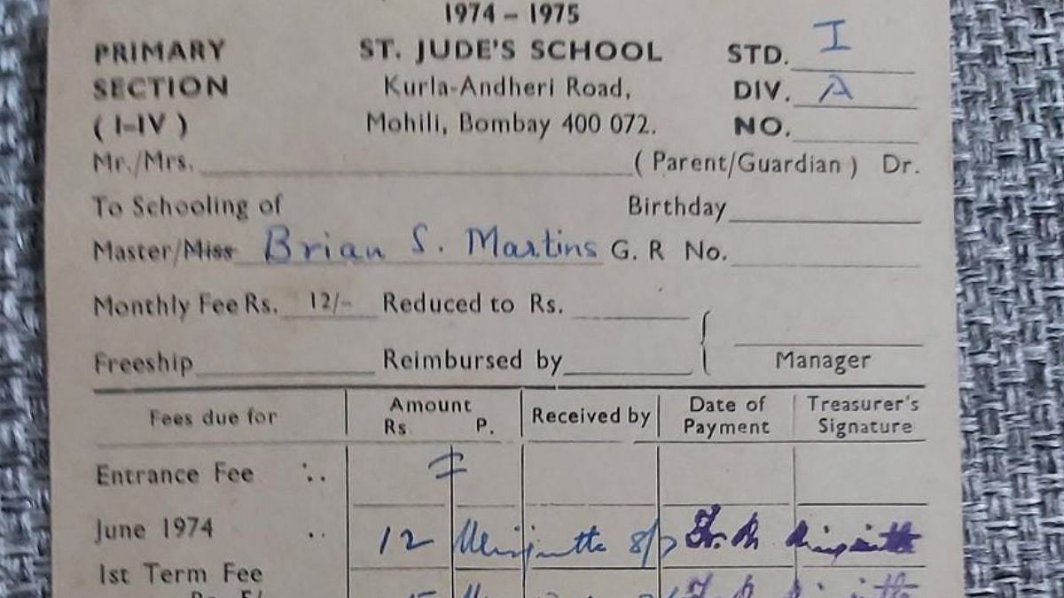 When School Fees Were Cheaper Than A Movie Ticket: Mumbai’s ₹12 Fee Card Goes Viral 