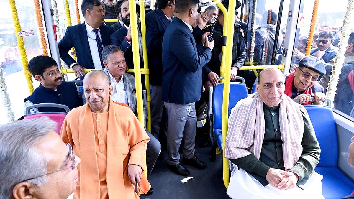 UP CM Yogi Adityanath Inaugurates Ashok Leyland EV Plant In Lucknow