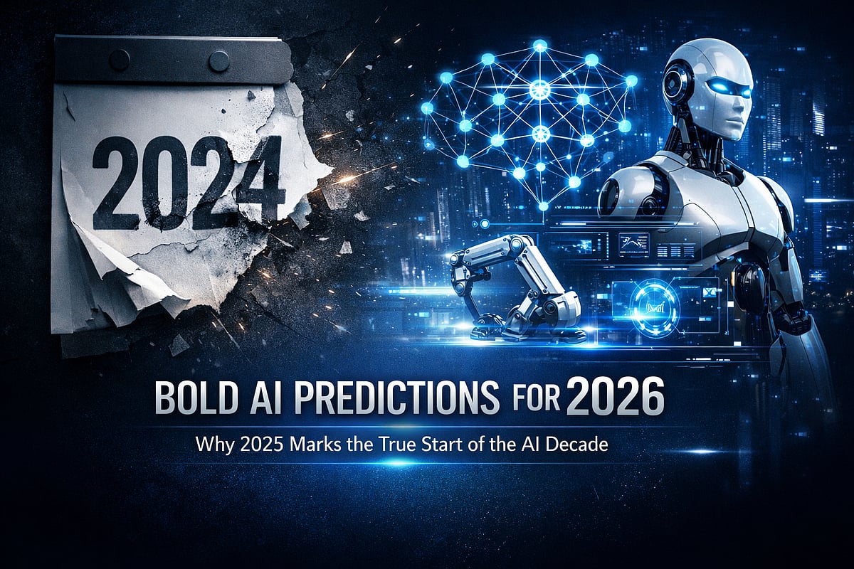 Beyond The Chatbot: 10 Bold AI Predictions For 2026 That Will Shake Up The Next Decade 