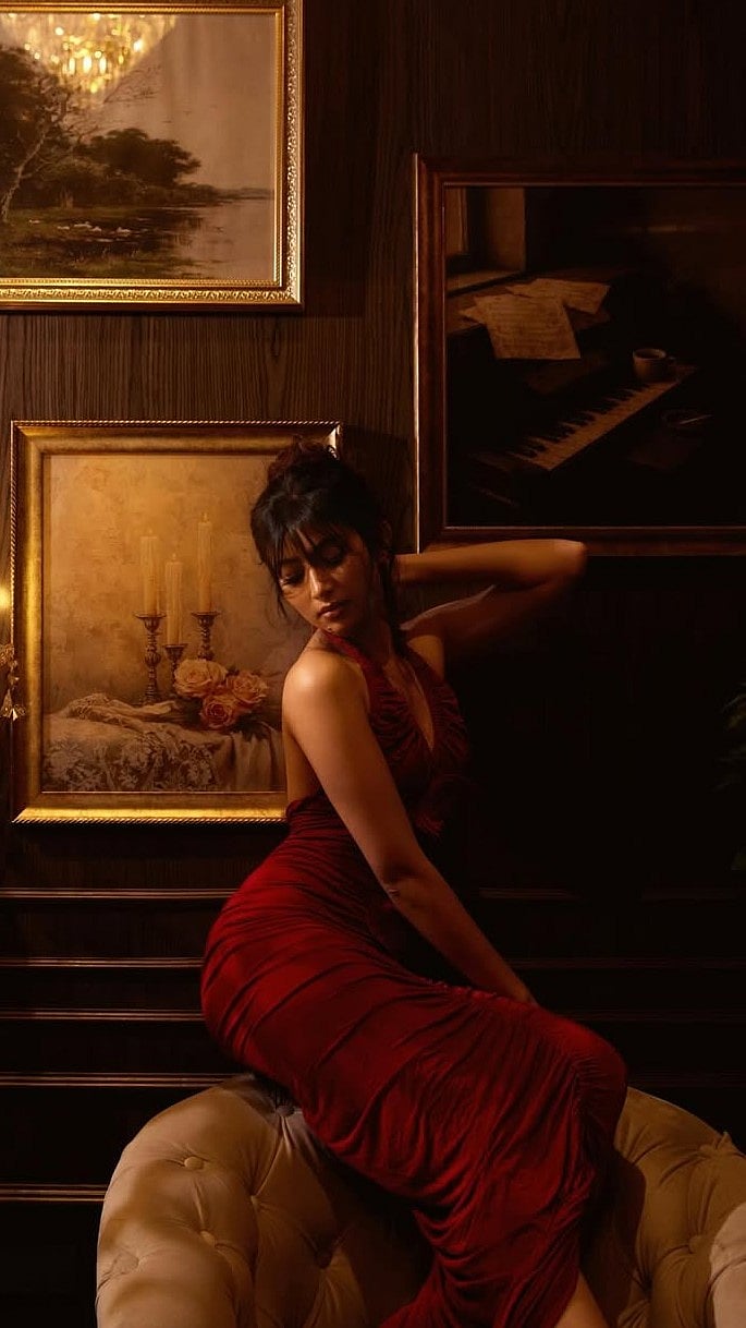 Dhurandhar Actor Sara Arjun's Rosy Dress Moment Is Made For Valentine's Day