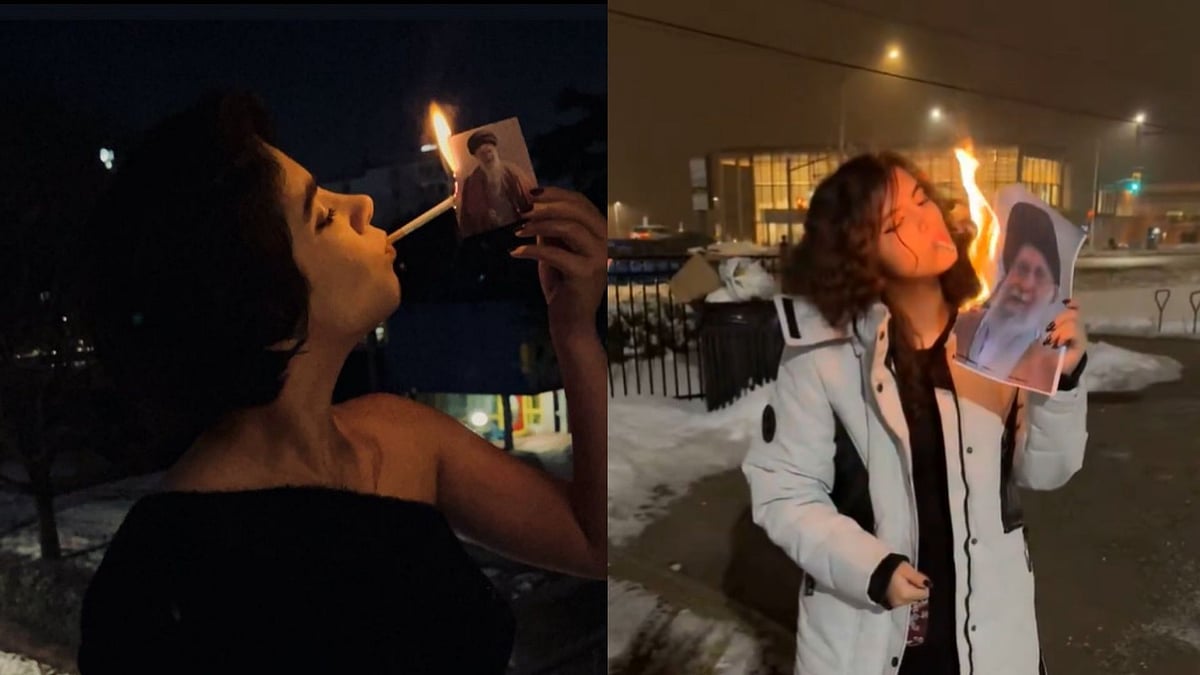 Iranian Women Light Cigarettes With Burning Picture Of Khamenei - Know Reason Behind Viral Videos 