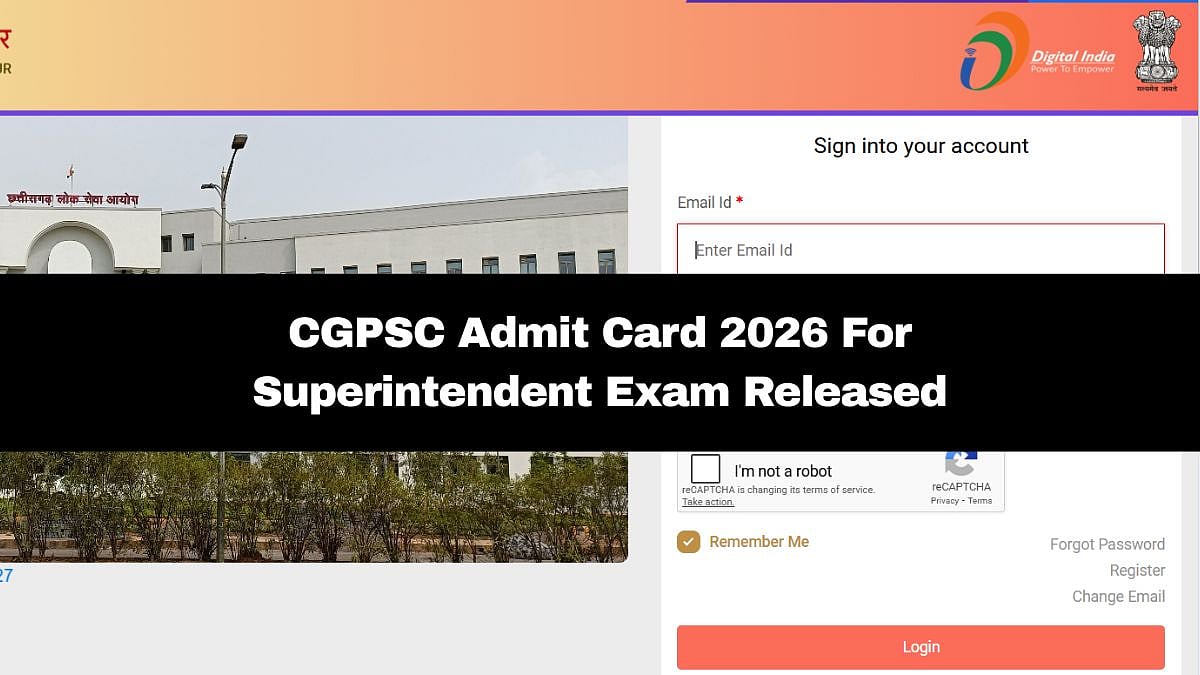 CGPSC Superintendent Exam Admit Card 2026 Issued At psc.cg.gov.in; Check Details Here 