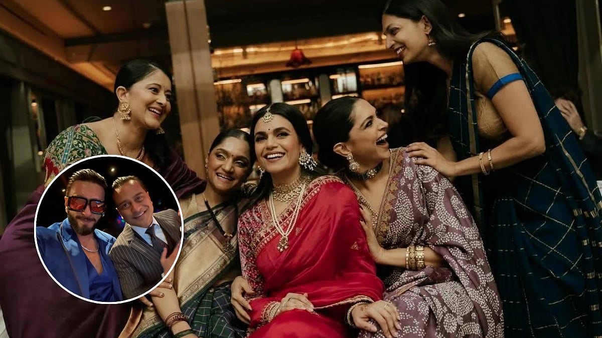 Deepika Padukone Shines In Exquisite Bandhani Saree At Friend's Wedding In NYC, Selfies With Deep-Veer Go Viral 
