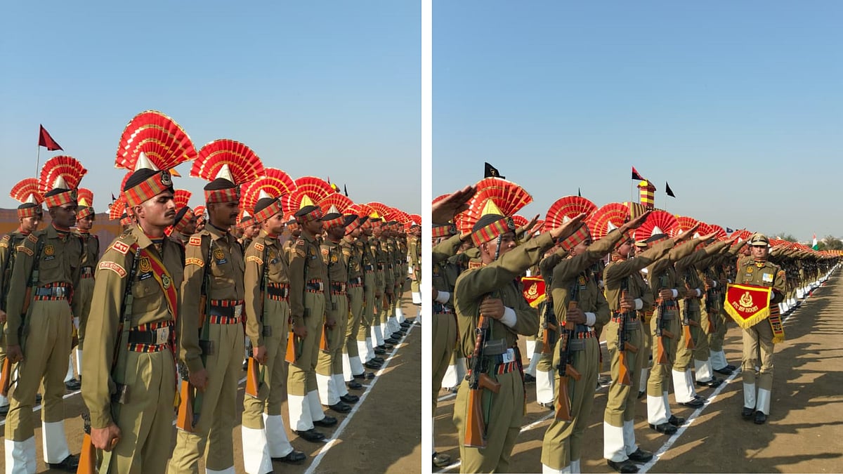 Indore News: 407 BSF Recruits Pass Out Parade