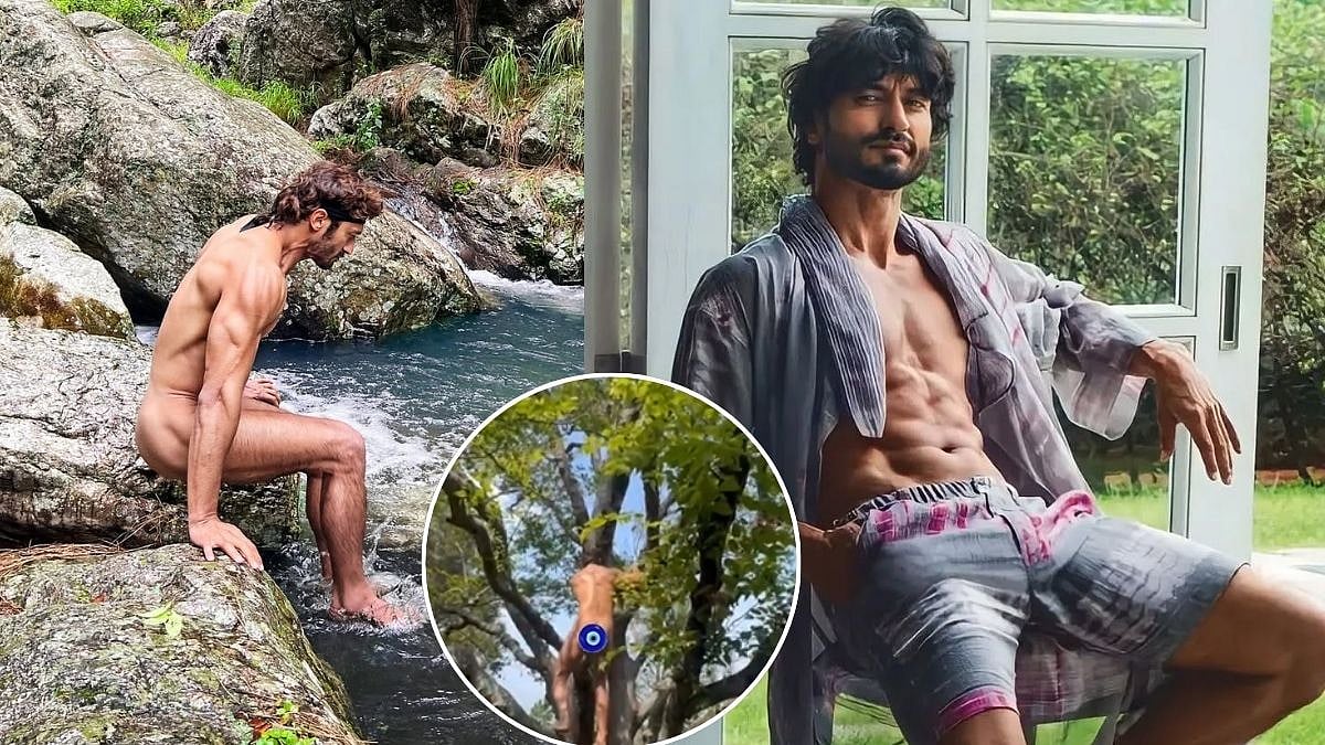 'Is He Sane?': Vidyut Jammwal SHOCKS Fans As He Goes Naked While Climbing Tree In New Video 
