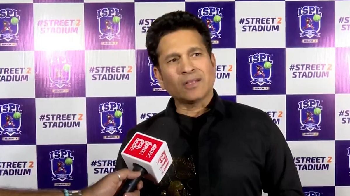 'Indian Street Premier League A Great Platform For Players To Showcase Their Talent': Sachin Tendulkar 