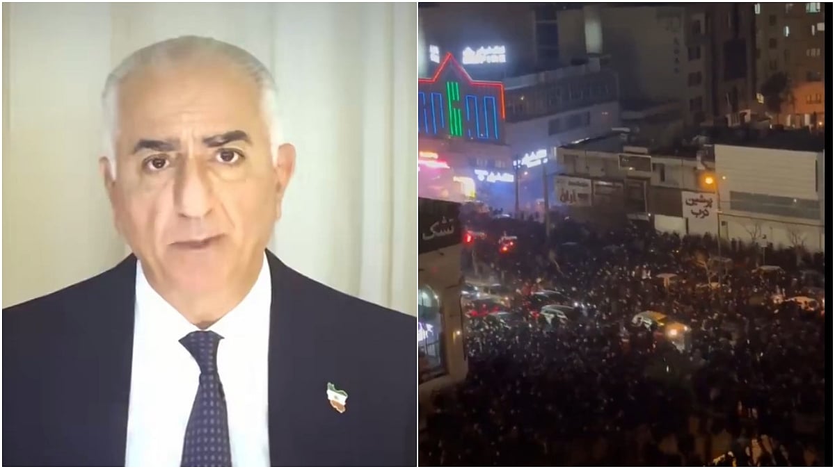 Iran Unrest: Exiled Iranian Crown Prince Reza Pahlavi Calls For Economic Workers Strike, Seizure Of City Centres As Anti-Khamenei Protests Rage 