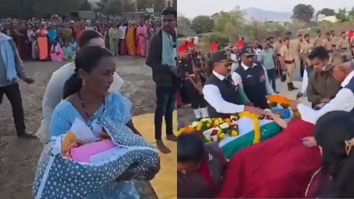 Heartbreaking Video: 8-Hour-Old Daughter Meets Martyred Father For First & Last Time, Wife Reaches...